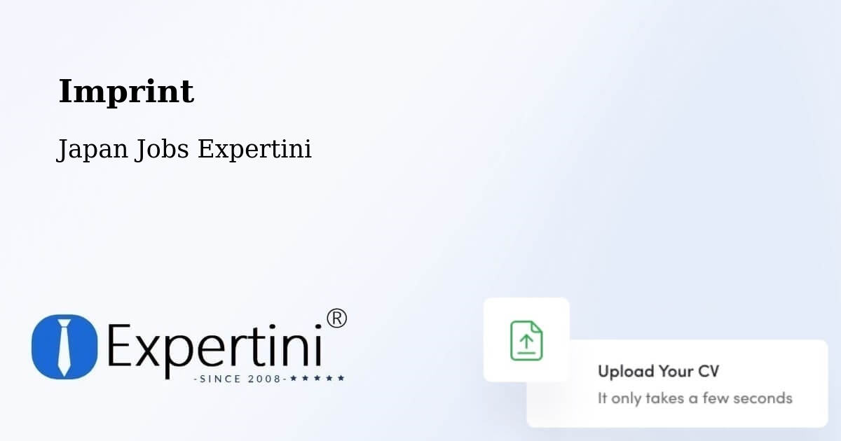 Imprint – Asaka Shi - Japan Jobs Expertini